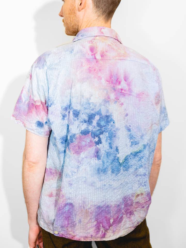 Riverside Tool & Dye - Wholesale Button Down Shirt - Men's - Louie Shirt in Seersucker10