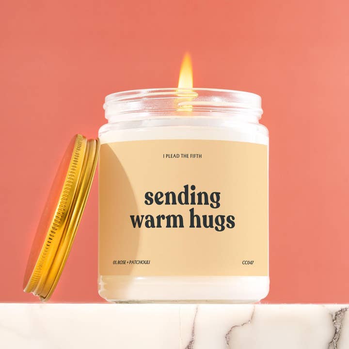 Comfort Candle 9oz Soy Wax Made In California CC047 for wholesale by I Plead the Fifth