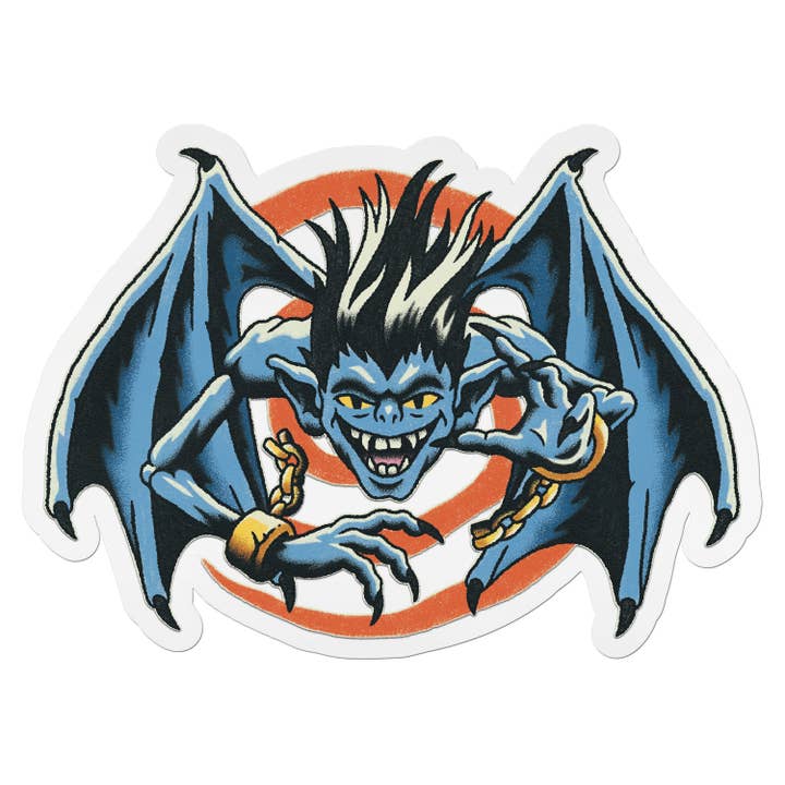 Gargoyle Vinyl Sticker for wholesale by Zuku