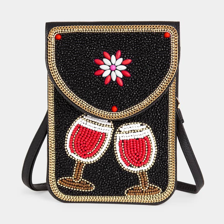 Artisan Beaded Holiday Crossbody for wholesale by COCO + CARMEN