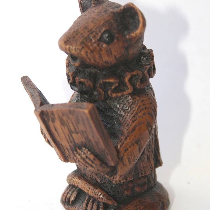 Oakapple Designs Ltd - Wholesale Decorative Figurine - Church Mouse Choir Singing. Reproduction carving Ornament.4