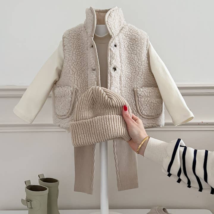 *WHOLESALE* Ribbed Leggings - Light Beige for wholesale on Faire1