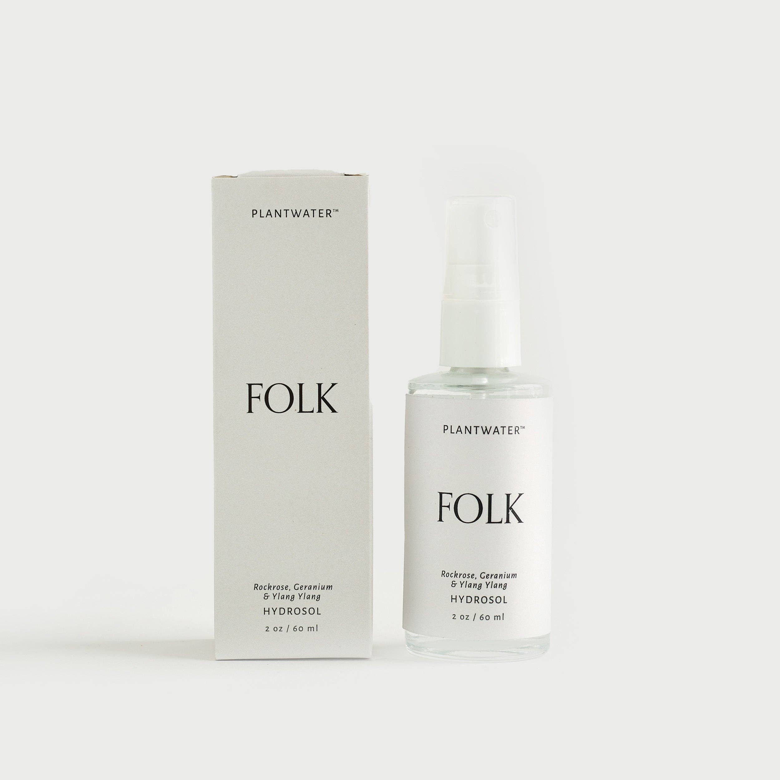 Folk - Wholesale Face & Body Mist/Water - PLANTWATER