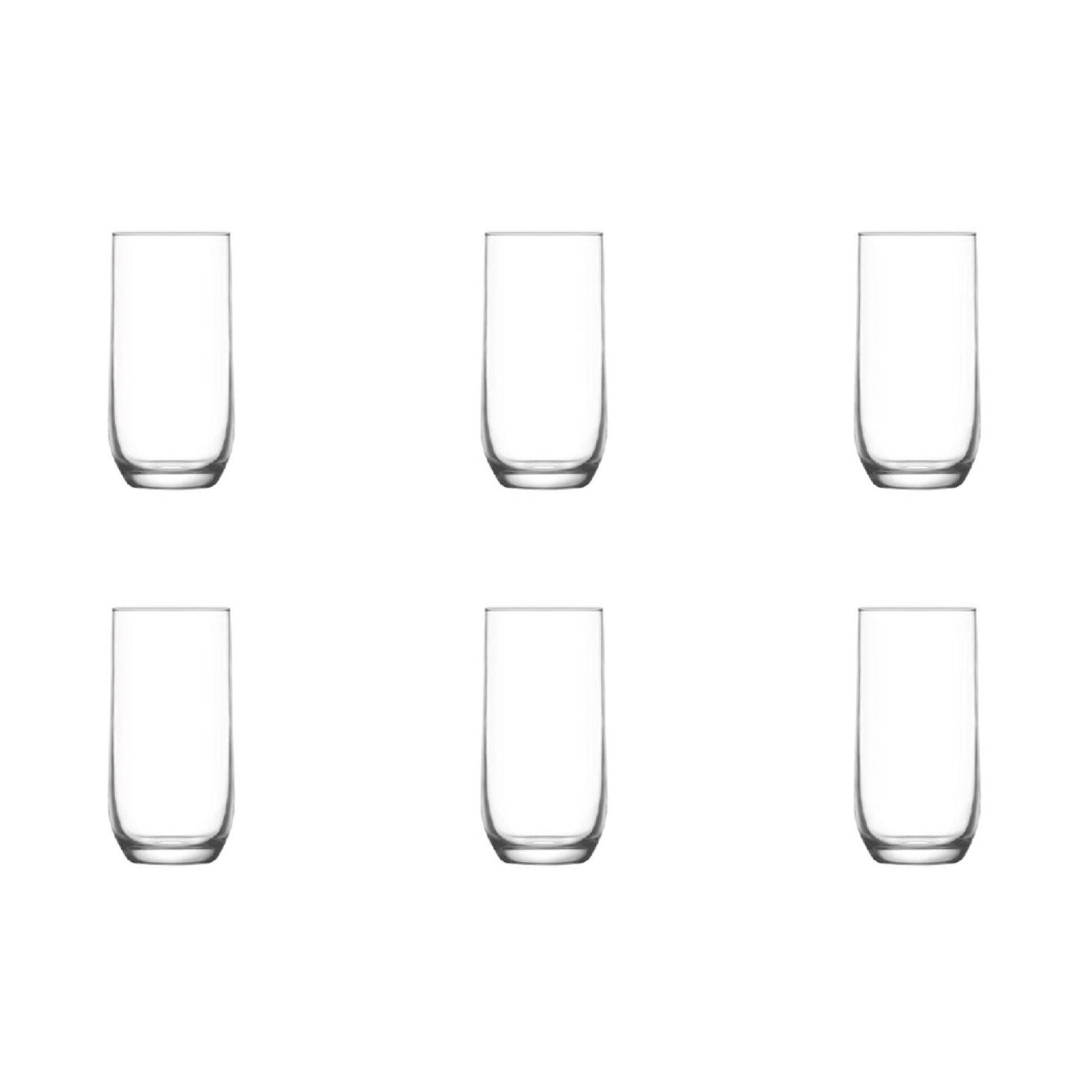 Hakan - Venta al por mayor Copas de cóctel/licor - Juego de vasos LAV Sude Highball, 6 piezas, 14 oz (415 cc)5