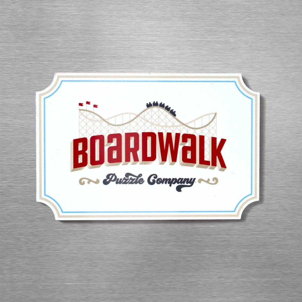 Boardwalk Puzzle Company - Wholesale Magnet - Boardwalk Roller Coaster - Magnet0