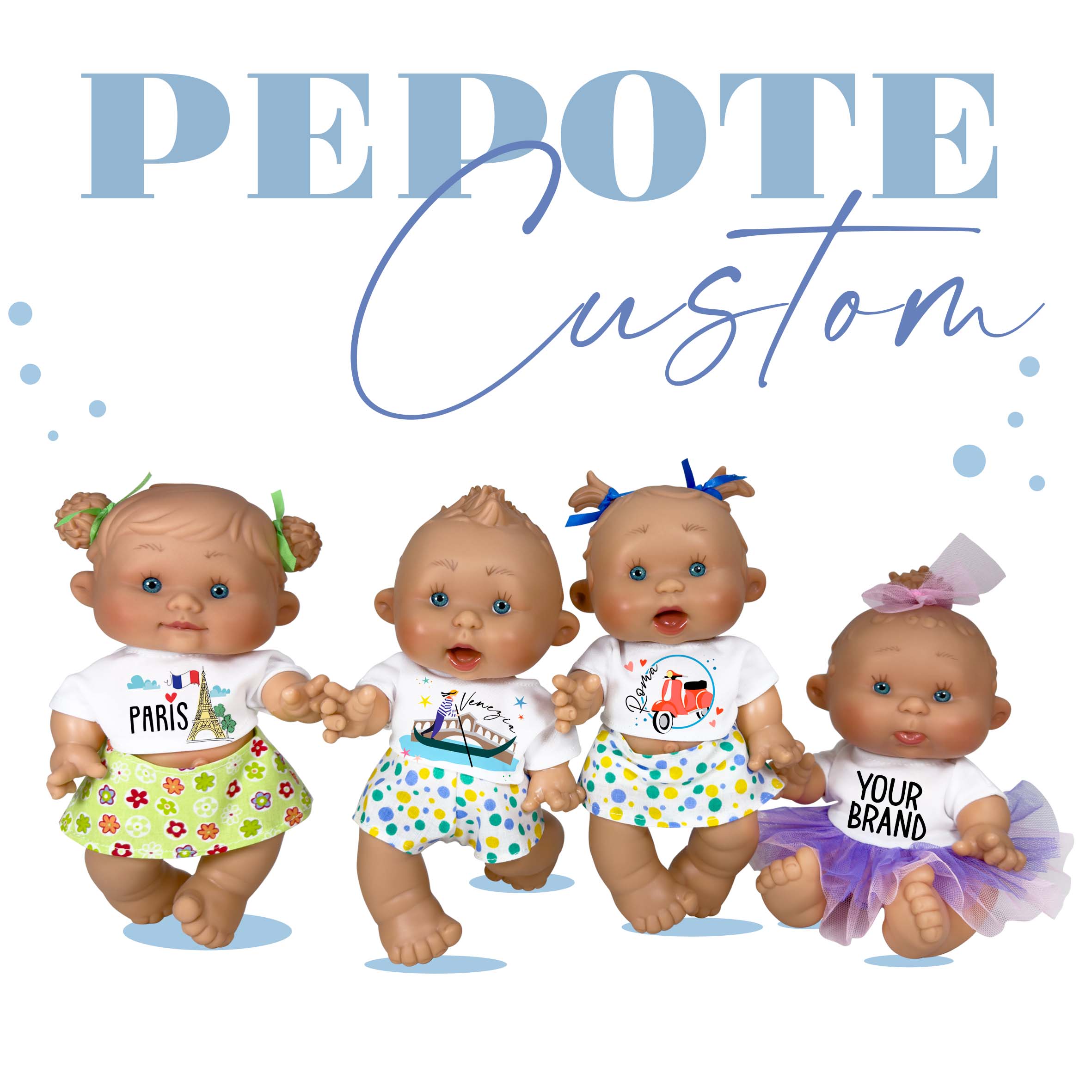 Nines Artesanals d'Onil Dolls - Wholesale Doll - Kids - PEPOTE CUSTOM ORIGINAL DOLL 48 UNITS1