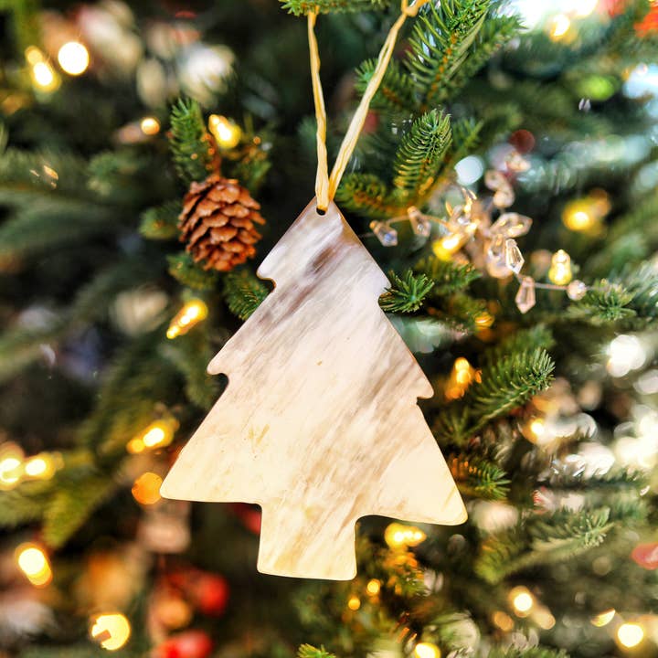 Ornaments 4 Orphans - Wholesale Ornament - Tree Cow Horn Christmas Ornament1