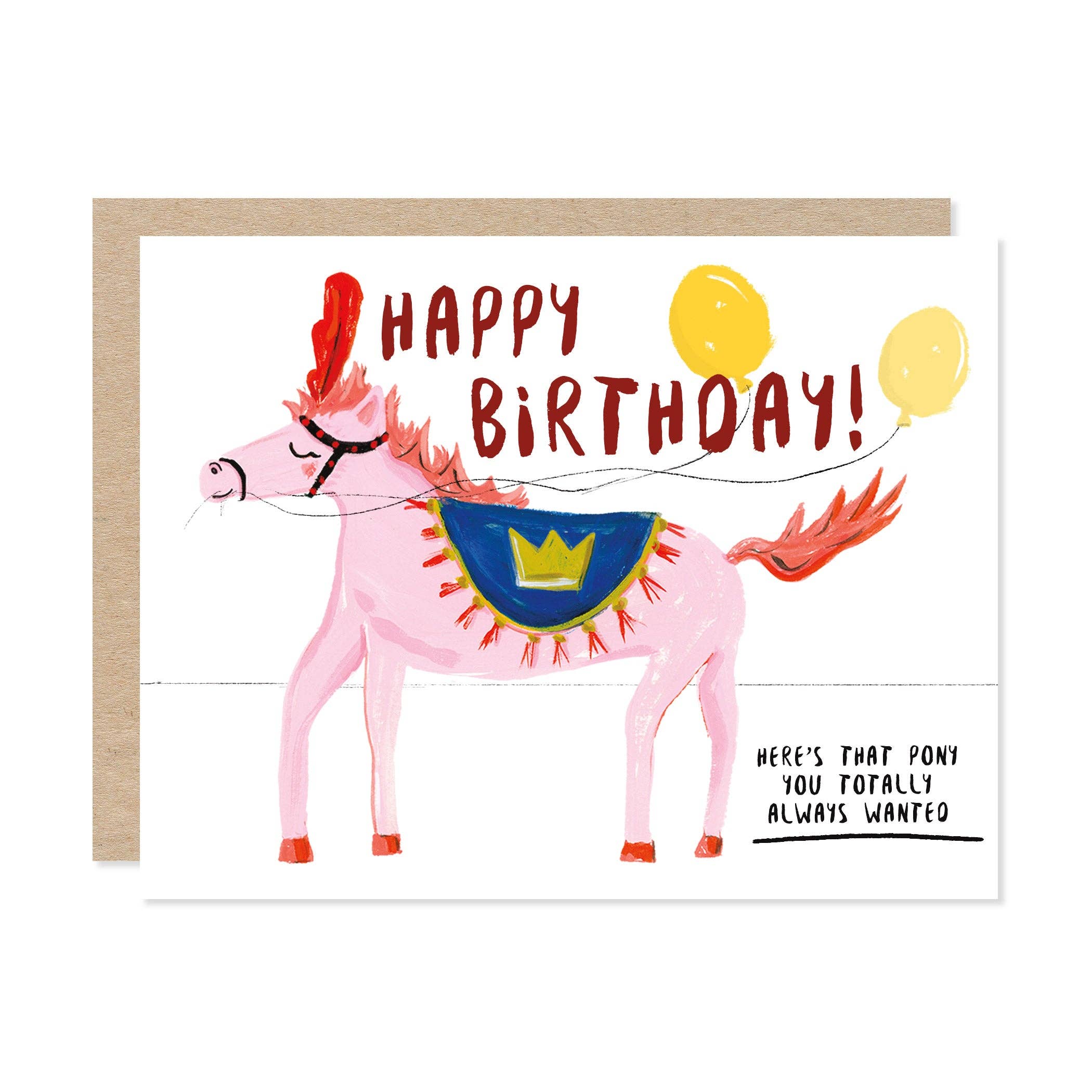 Charming Studio – Engroshandel Fødselsdagskort – Fødselsdag Pony