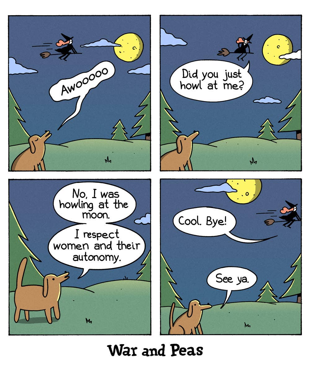 War and Peas - Wholesale Art Print - Good Boy Signed Print1