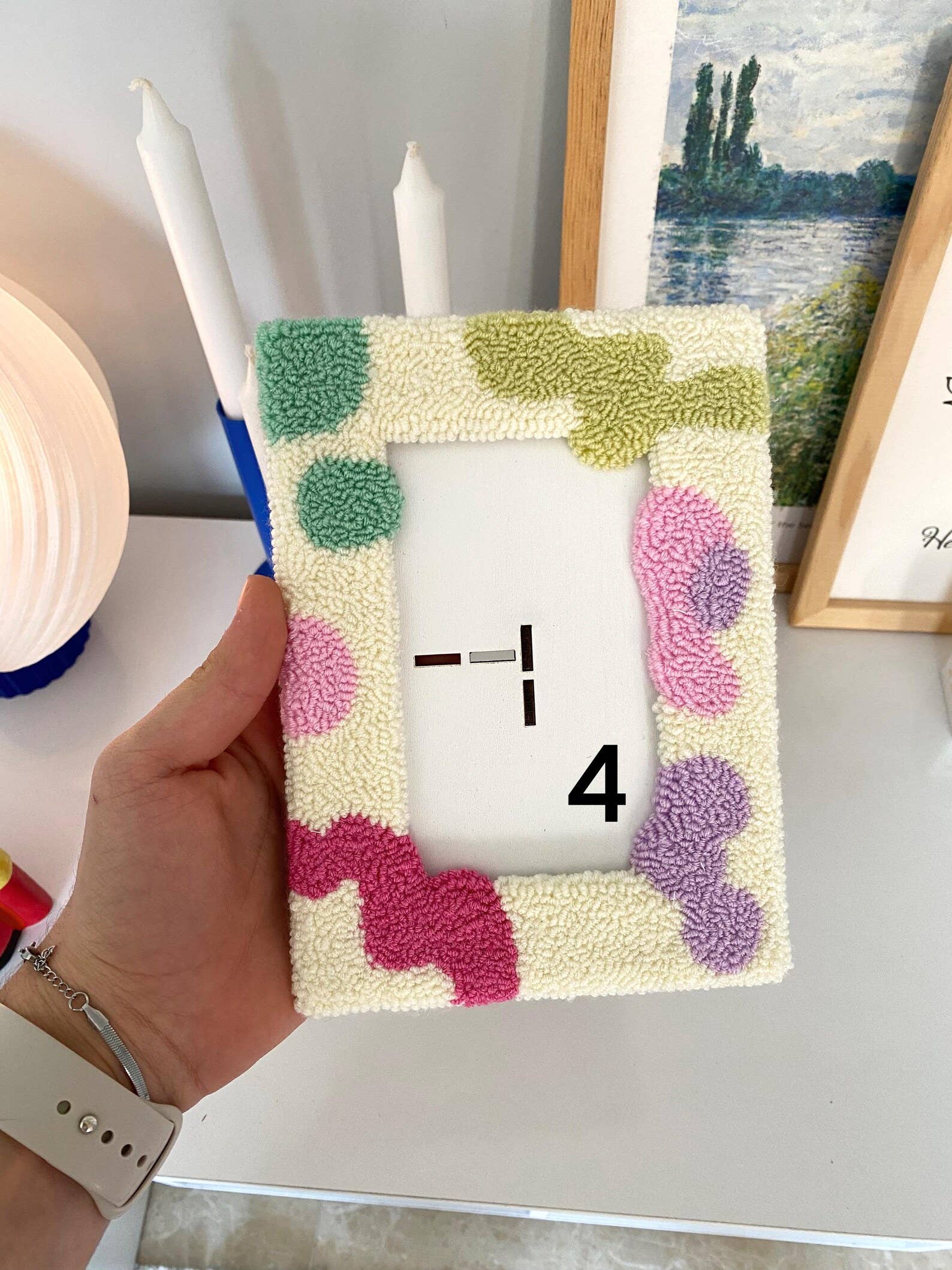 Mudita Rug Studio – wholesale Bildram – Handgjorda punch needle-fotoramar, fotoramar3