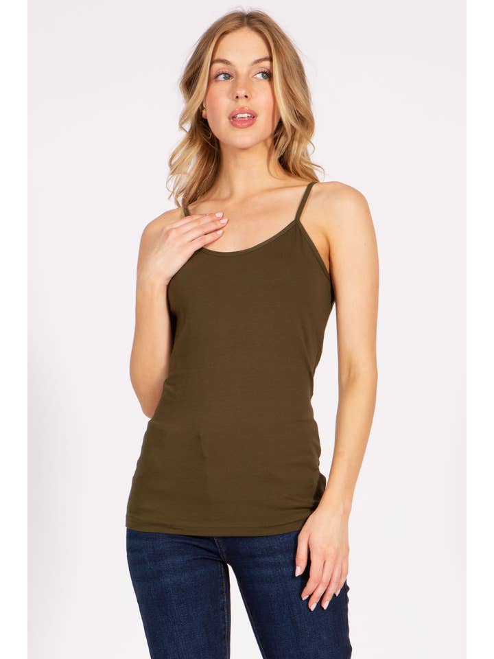 Vanilla Monkey - Wholesale Knit Top - Women's - Plus Spaghetti Strap Camisole Tank Top9