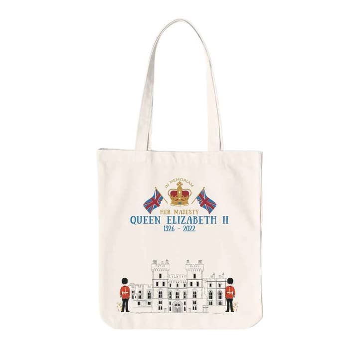 Royal Windsor Tote Bag | Queen Elizabeth Commemoration for wholesale by Love British Lifestyle