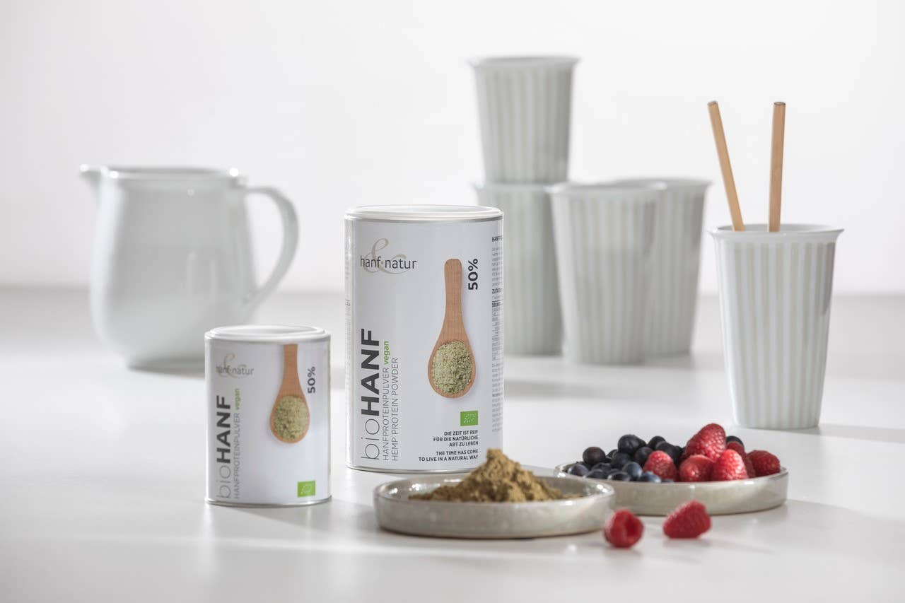 hanf & natur - Wholesale Protein/Superfood Powder - Hemp protein powder 150g1