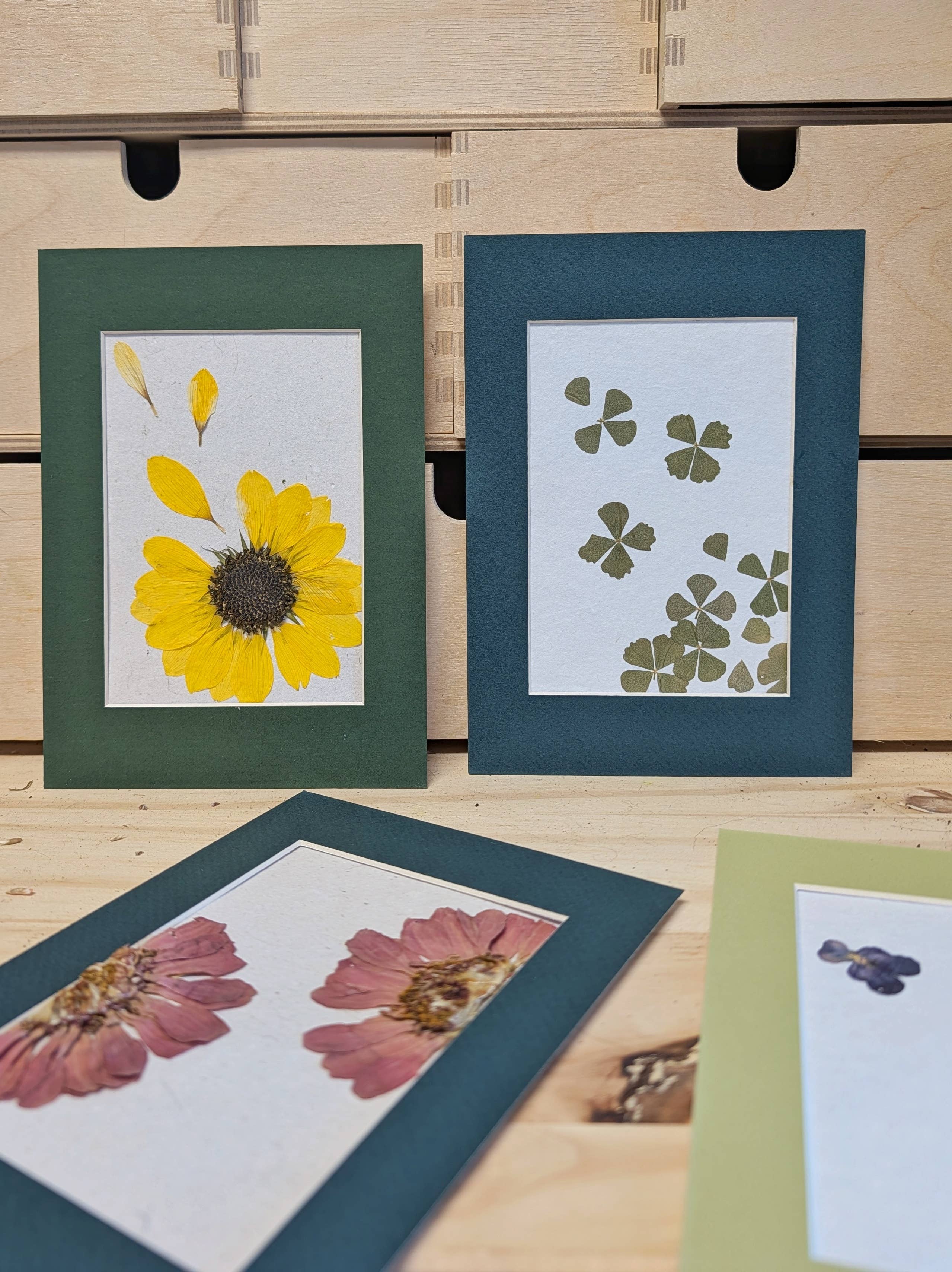 Reclaimed Gardens - Wholesale Art Print - Mini Matted Florals1