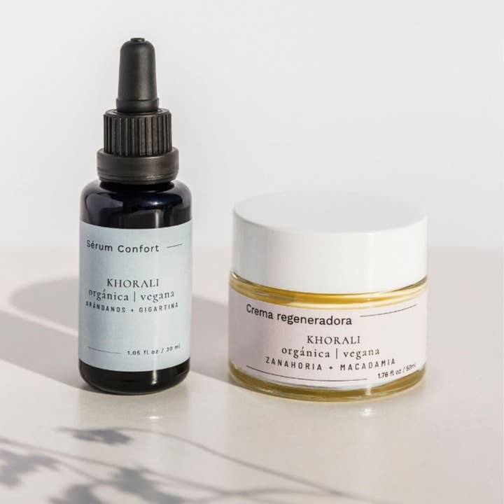 KHORALI - Wholesale Facial Serum/Concentrate - Comfort serum with blueberries and gigartine Skin food3