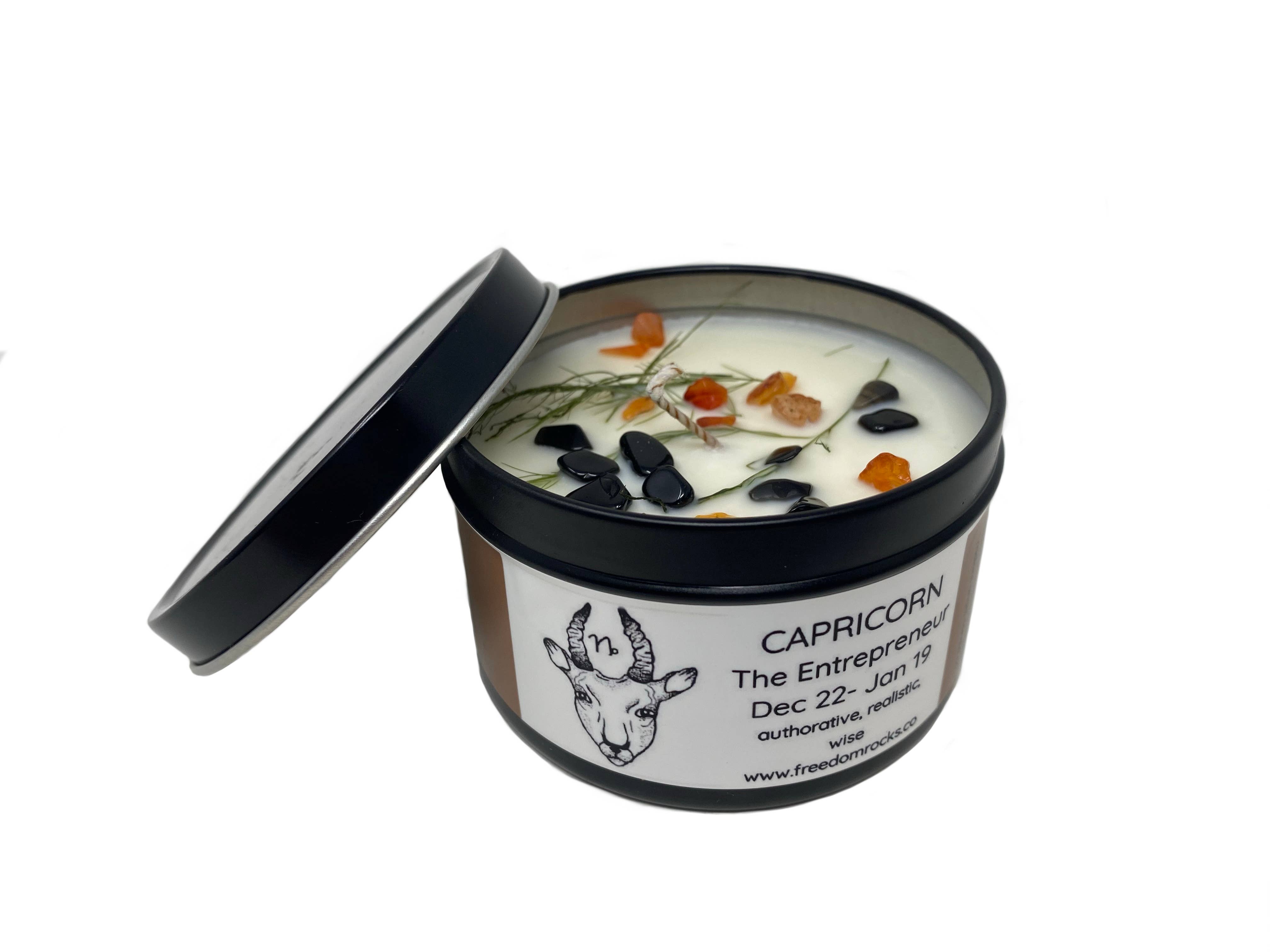 Freedom Rocks - Wholesale Travel Candles - Freedom Rocks Astrology Candles  - Crystal Infused14