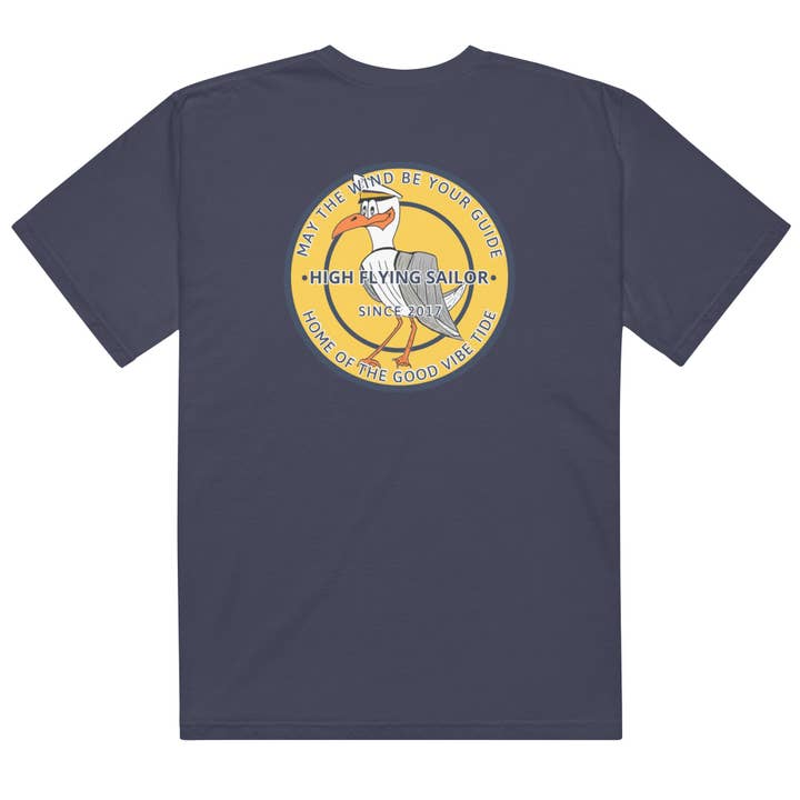 High Flying Sailor Heavyweight T-shirt för män för wholesale av Tropical Seas Clothing