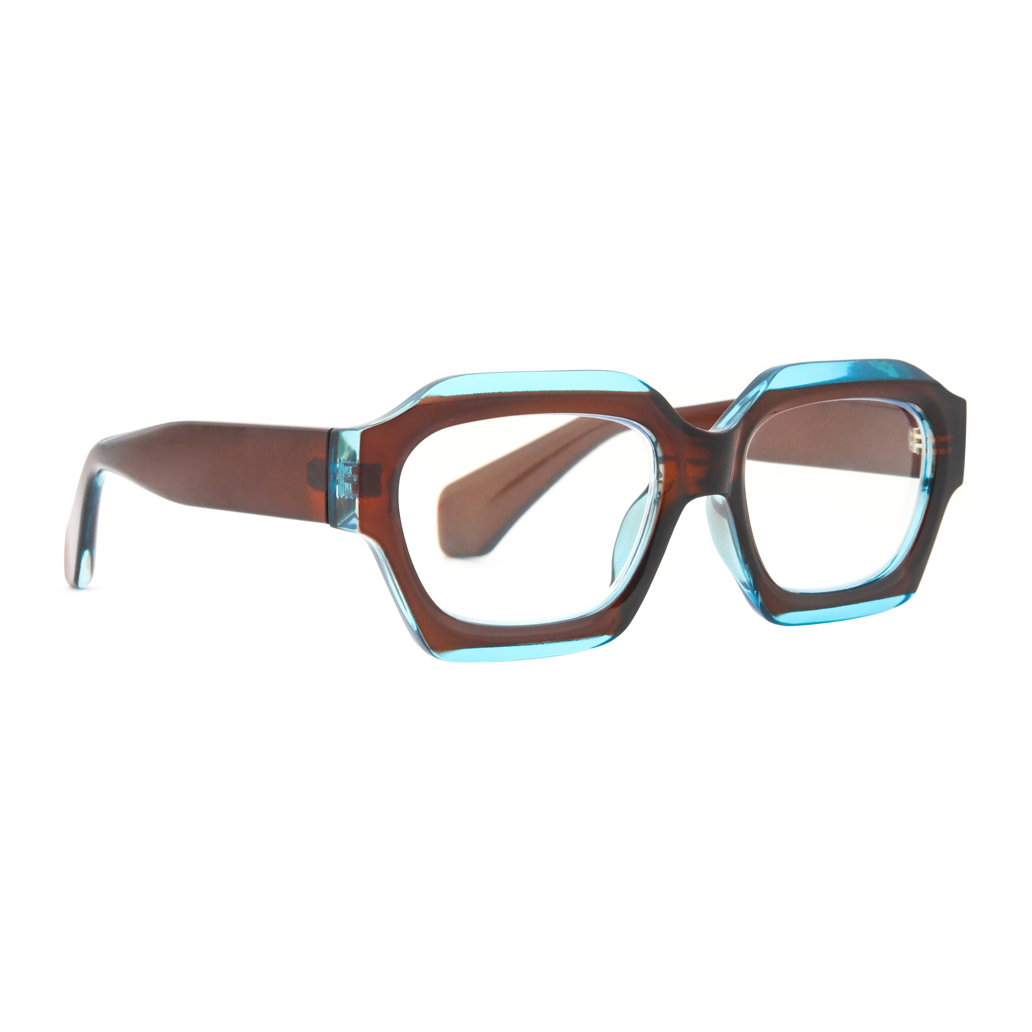 Ryan Simkhai Eyeshop - Wholesale Eyeglasses - Women's - HANI | Brown | Blue | Progressive Blue Light2