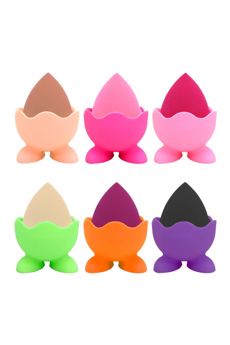 PINEAPPLE Beauty - Wholesale Makeup Sponge/Blender - OFFA OTM2050 Blending Sponge w/ Holder - 12pc1
