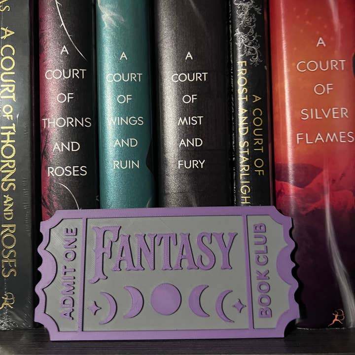 Readers Leisure - Wholesale Bookend - Ticket Stub Bookshelf Decor- 3D printed 5