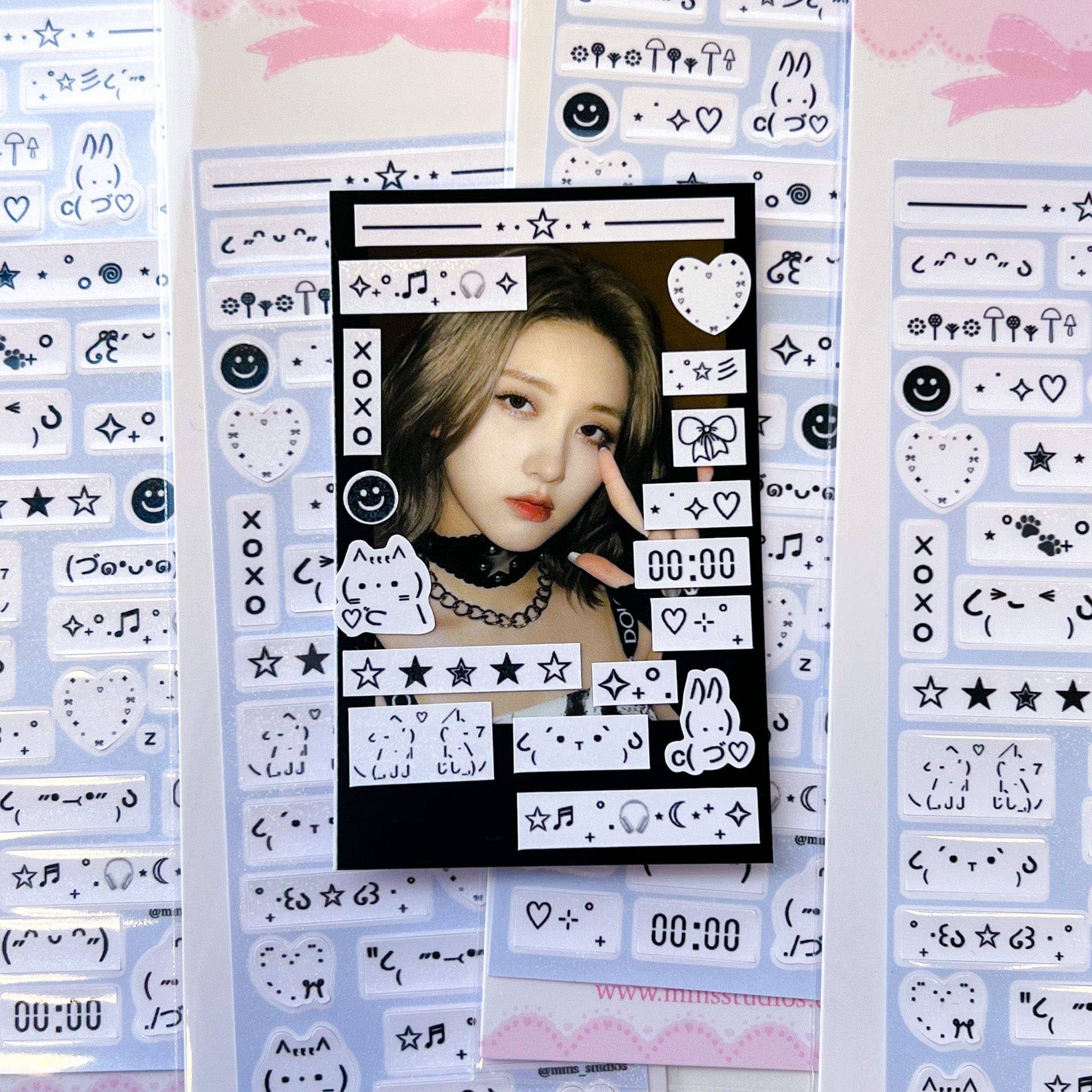 Mins Studios - Wholesale Sticker - Emoticon Deco Sticker2