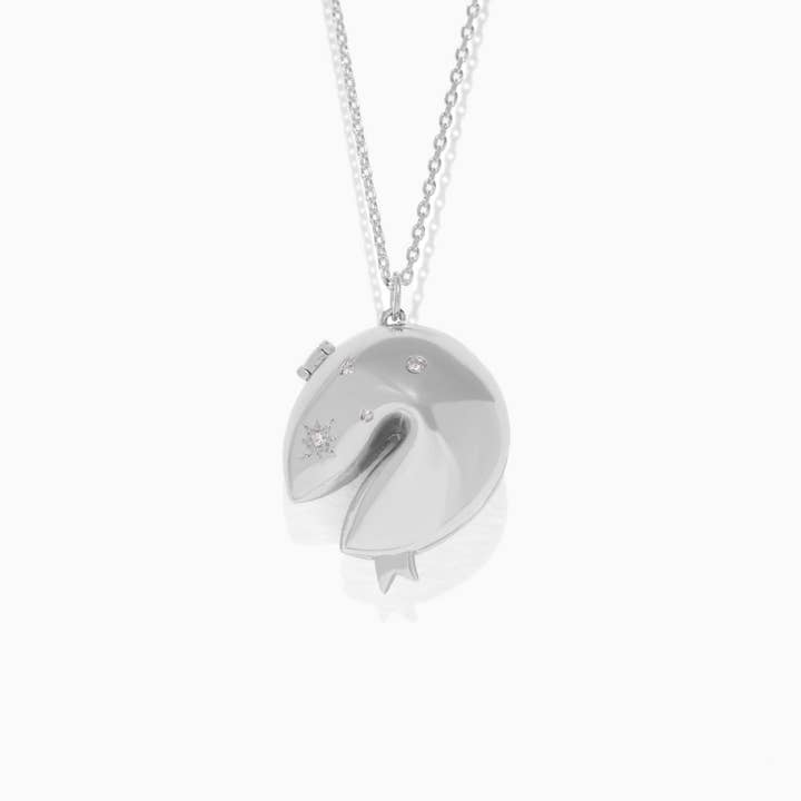 Girls Crew - Wholesale Locket Necklace - Fortune Cookie Locket Necklace