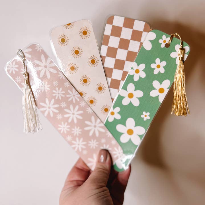 Boho Bookmark Collection for wholesale by Checkered Apron Studio
