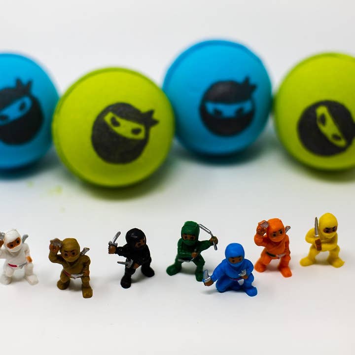 Ninja Surprise Toy Bath Bomb for wholesale by Squishy Mushii