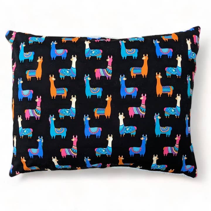 Perfect Snooze Cushion - Happy Llamas for wholesale by Queenie's Pawprints