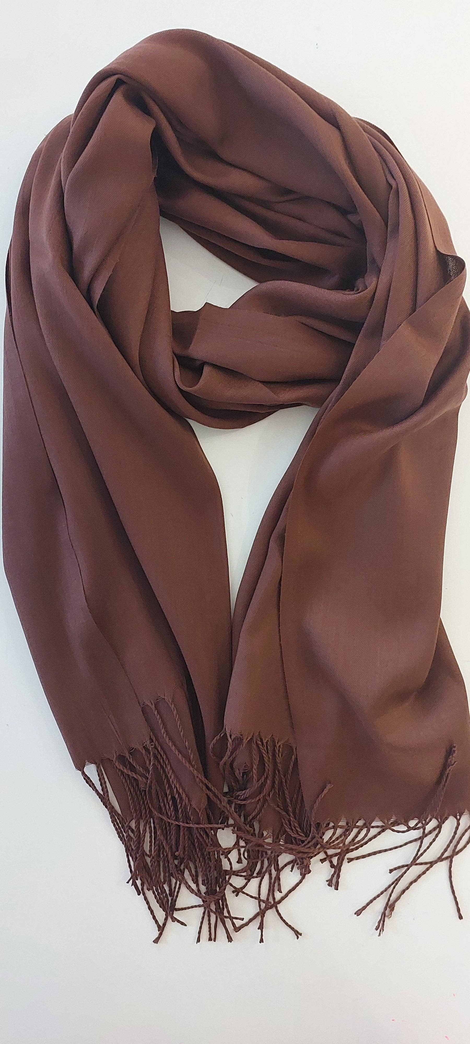 Shimena - Wholesale Scarf - Women's - Lightweight Plain Scarves18