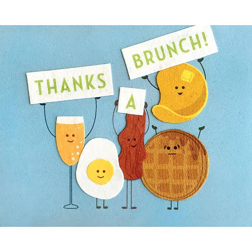 Good Paper - Wholesale Thank You Card - Thanks A Brunch