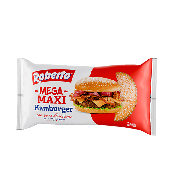 Calabria da Gustare - Wholesale Bread/Tortilla - Mega maxi hamburger buns 2 pcs 300 g0