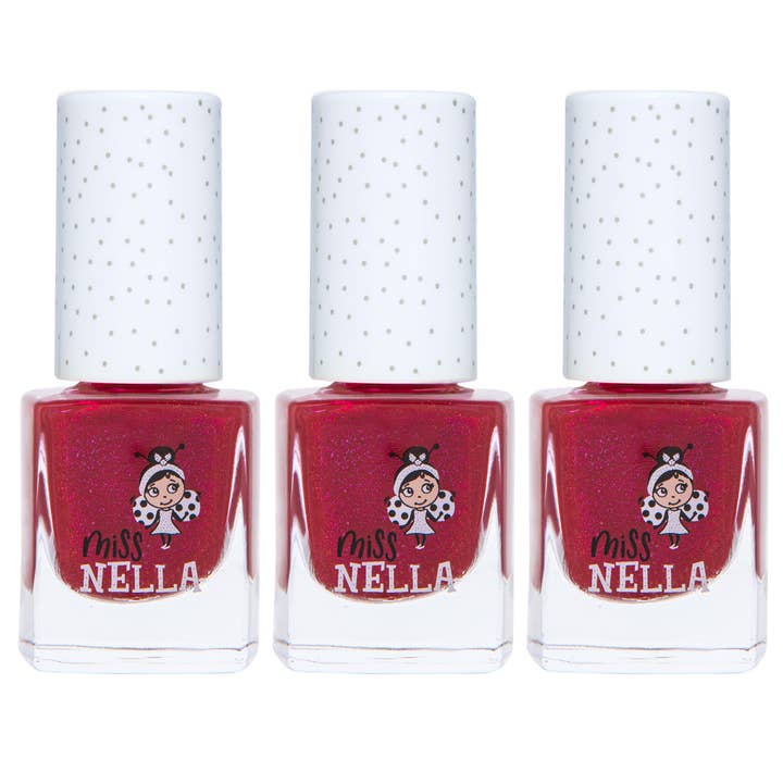 Miss Nella - Wholesale Nail Polish - Kids - Jazzberry Jam Kids Peel Off Odour Free Nail Polish2