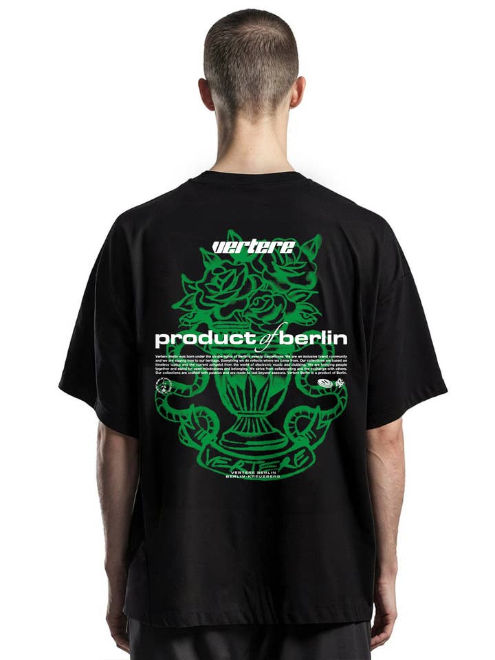 OVERLAY T-SHIRT - BLACK for wholesale on Faire2