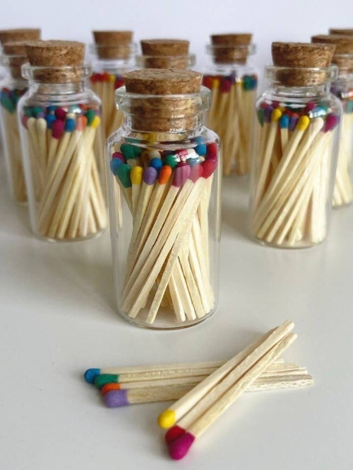 Cerillas de seguridad pequeñas y lujosas de colores para venta al por mayor de Chateau Bo