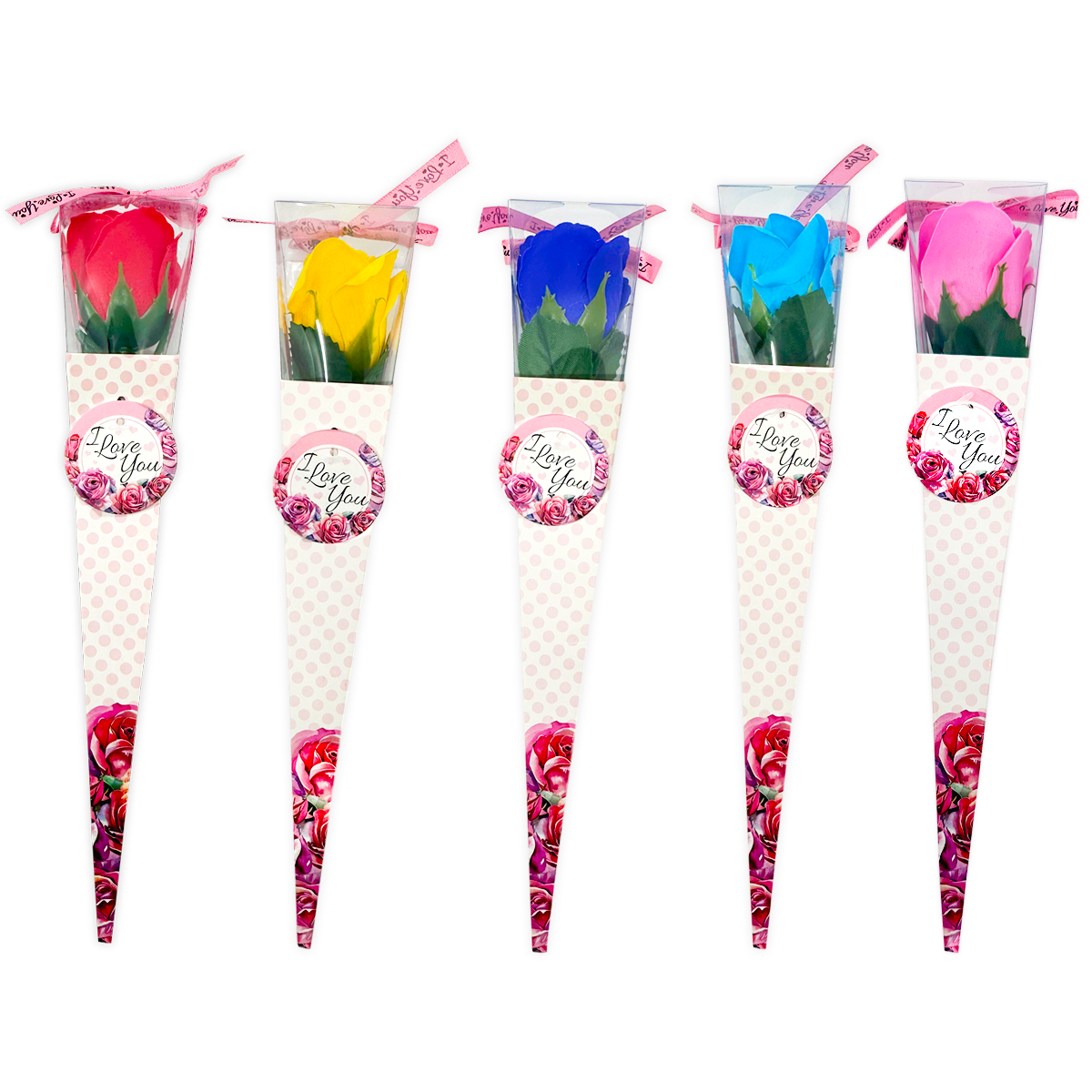 Novelty Closeout - Wholesale Bar Soap - Boutique Soap Rose Keepsake Gift Assortment- 12/Pack0