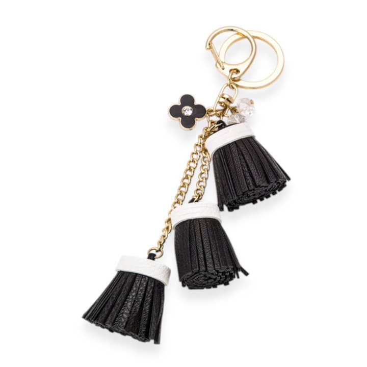 LA Jewelry Plaza - Wholesale Keychain - Women's - Triple Tassels Key Charm2