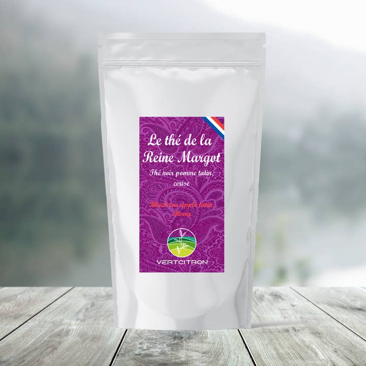 Drottning Margots te (granatäpple tatin, körsbär) för wholesale av Vert Citron