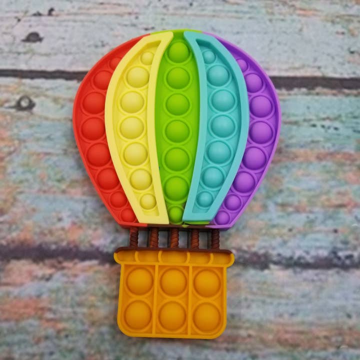 Rainbow Hot-air Balloon Pop toys for wholesale by MIAS SHOP