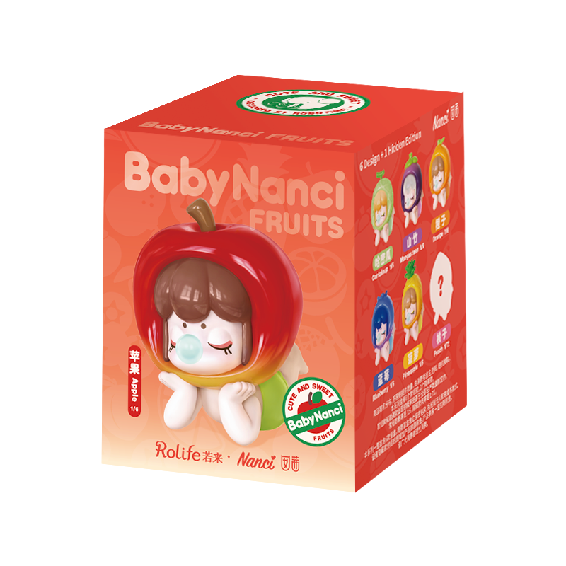 Robotime - Vente Figurine – enfant - NBXX Rolife Baby Nanci Fruits Figurines Poupées Boîte Surprise6