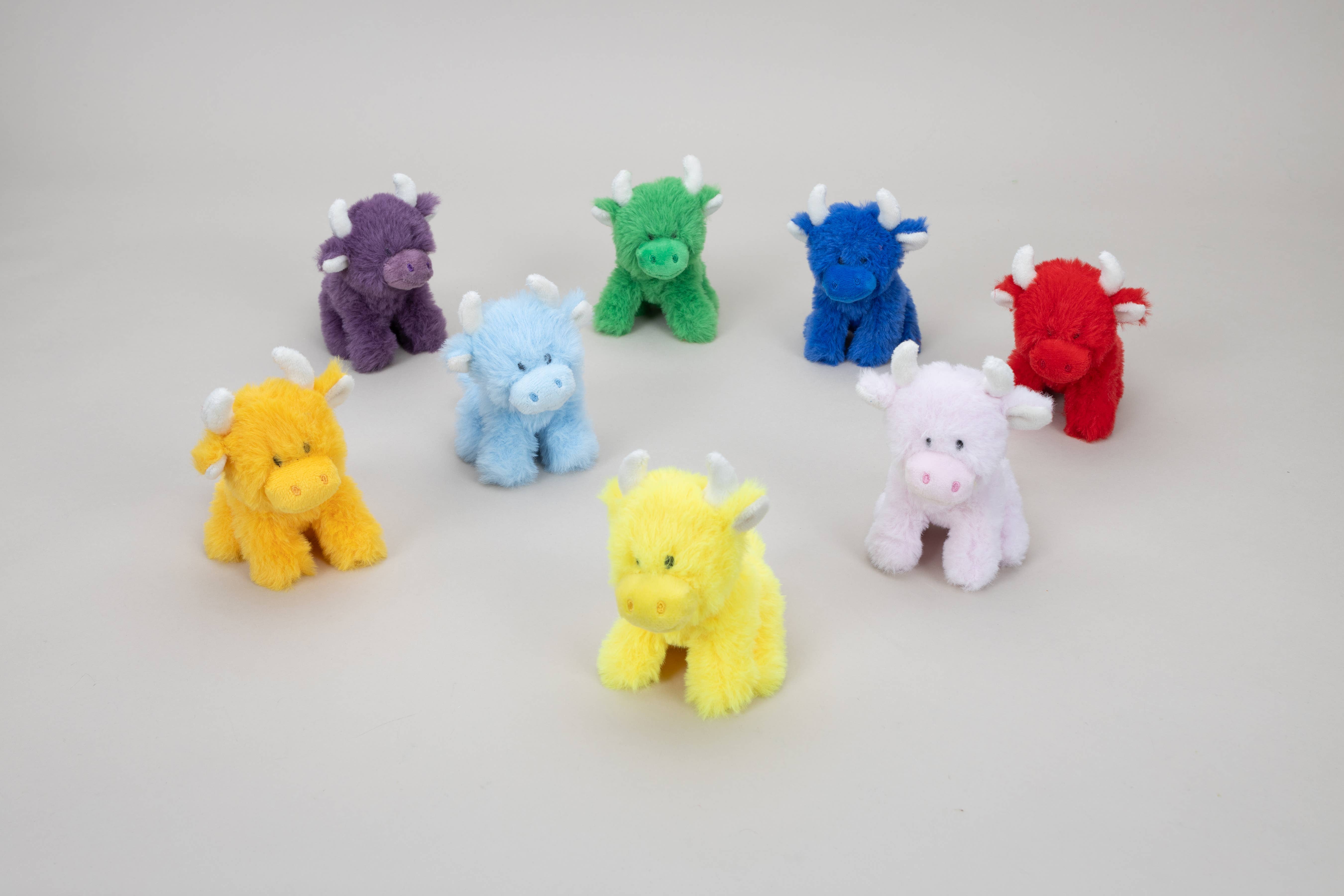 Jomanda Soft Toys & Accessories – wholesale Stuffed/plush toy – Kids & baby – Dark Blue Mini Highland COOllectible Cow Plush Toy   6