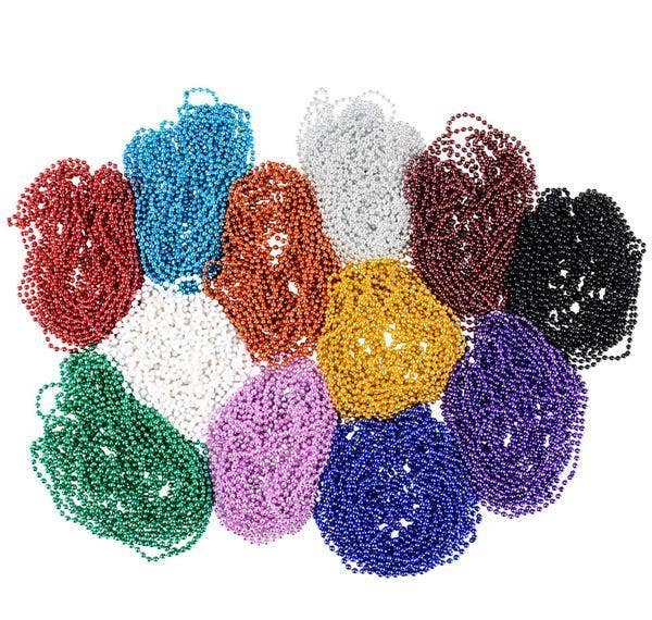 La Luna Bella - Toys - Wholesale Beaded/Pearl Necklace - 33" Bead Necklace Assortment (144pcs)  - LLB Toys3