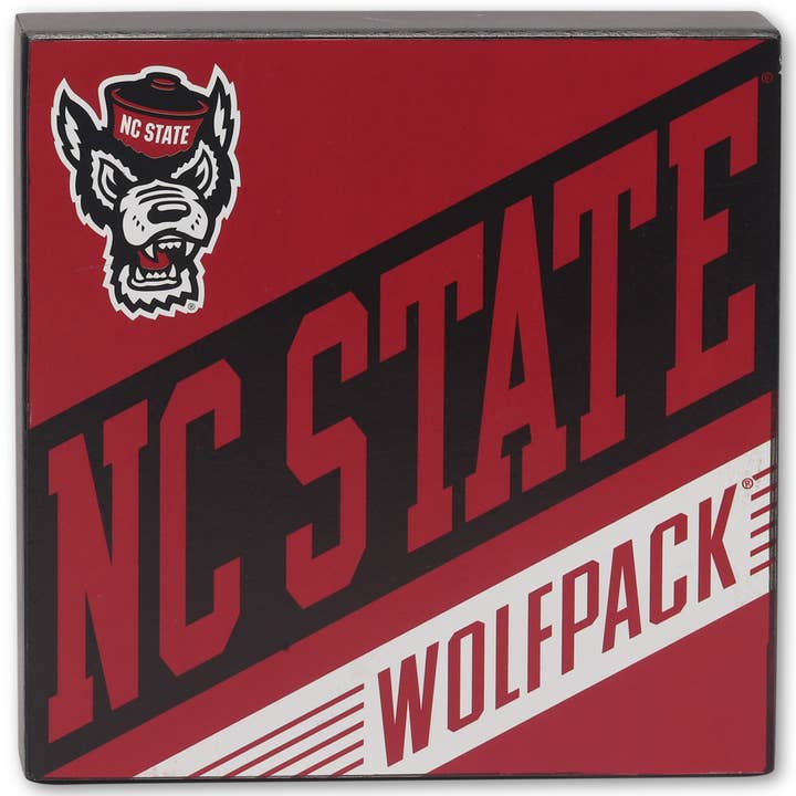 North Carolina State University Wood Wall Decor for wholesale by Open Road Brands, LLC