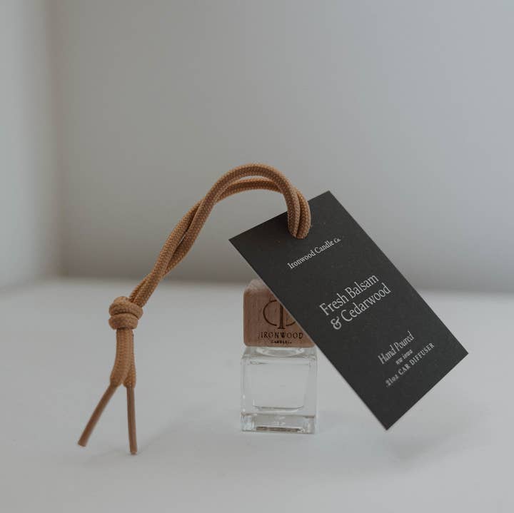 Ironwood Candle Co. - Wholesale Car Freshener - Unisex - CAR DIFFUSER14