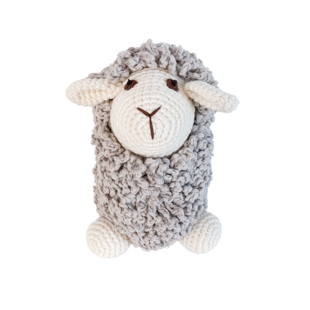 BEBEMOSS, LLC - Wholesale Stuffed/Plush Toy - Kids & Baby - Farawee the Sheep, stuffed toy, organic cotton animal3