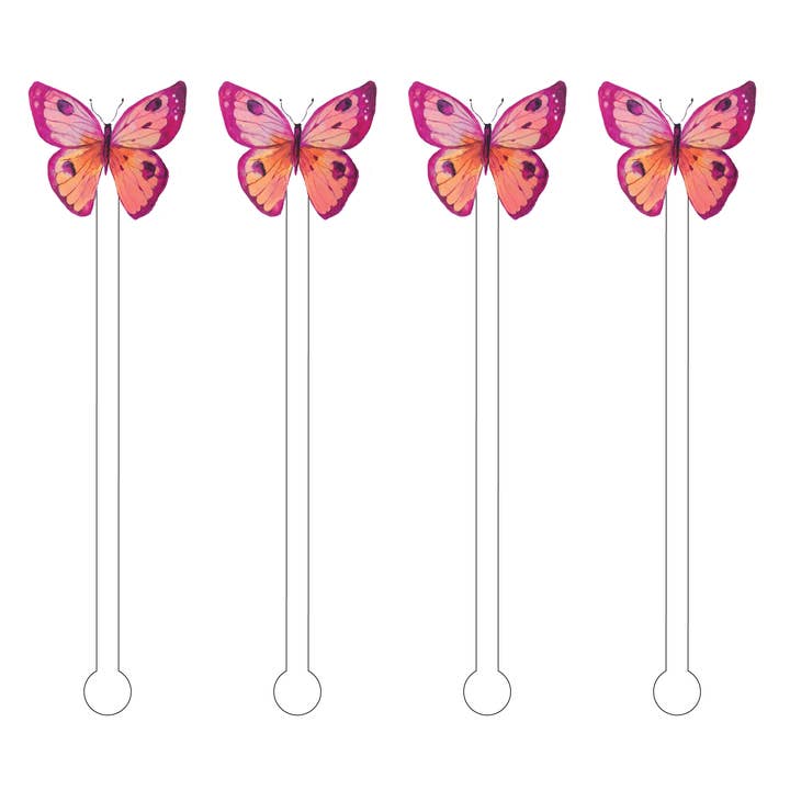 BASTONCINI ACRILICI CHELSEA BUTTERFLY per la vendita all'ingrosso da parte di XO ACRYLICS | ACRYLIC STICKS