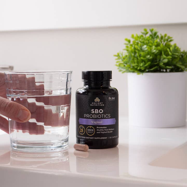 Dark Amber SBO Probiotics Vaginal Once Daily | (30 Capsules) for wholesale on Faire2