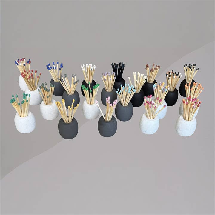 CJ Gift Goddess - Wholesale Matches - 3" Colored Matches: Bundles of 100, 20+ Color Options27