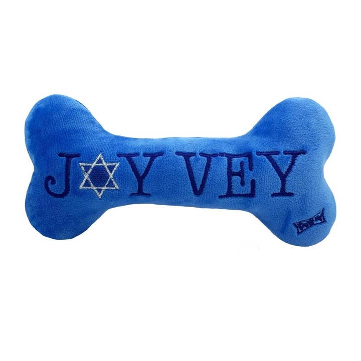 Huxley & Kent - Wholesale Pet Plush Toy - Dog - Joy Vey Bone Dog Toy