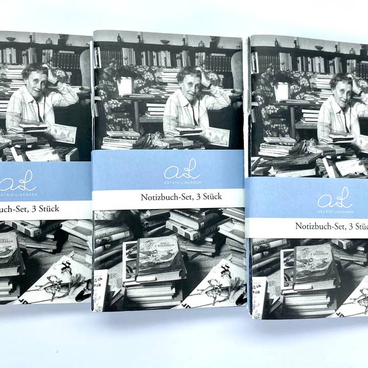 Salzmann Restwaren GmbH - Wholesale Notebook - Set of 3 Astrid Lindgren notebooks1